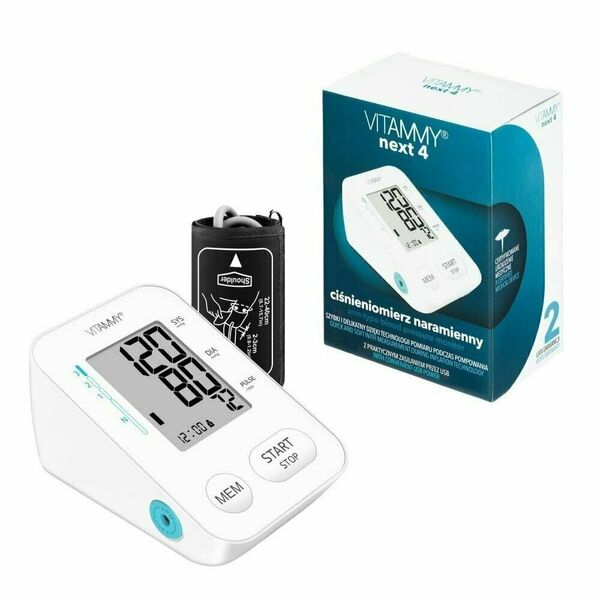 Vitammy Next 4 Ramenní tlakoměr s USB napájením a měřením při nafukování manžety porovnat ceny