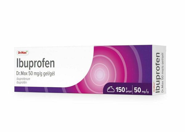 Dr.Max Ibuprofen 50 mg/g gel 150 g porovnat ceny