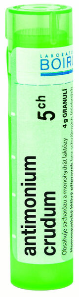 Boiron  Antimonium Crudum CH5 granule 4g porovnat ceny