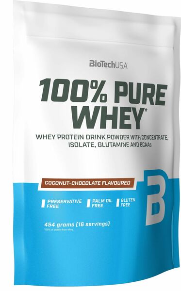 BioTech USA 100% Pure Whey Vanilka 454g porovnat ceny