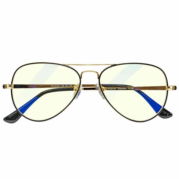 Glassa  II. jakost Brýle na počítač PCG 09 černá/zlatá porovnat ceny