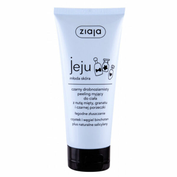 ZIAJA Jeju černý tělový mikro peeling  200 ml porovnat ceny