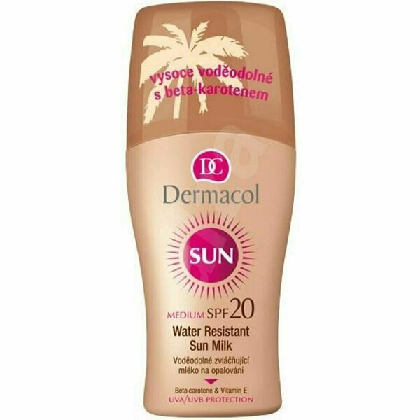 DERMACOL Mléko na opalování SPF 20 sprej 200 ml porovnat ceny