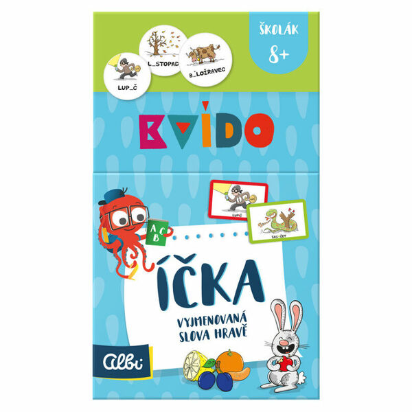 ALBI Kvído Íčka vyjmenovaná slova hravě 8+ porovnat ceny