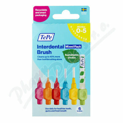 Tepe Meziz.kart.size 0-5 Mix Pack Pap.krabička 6ks porovnat ceny