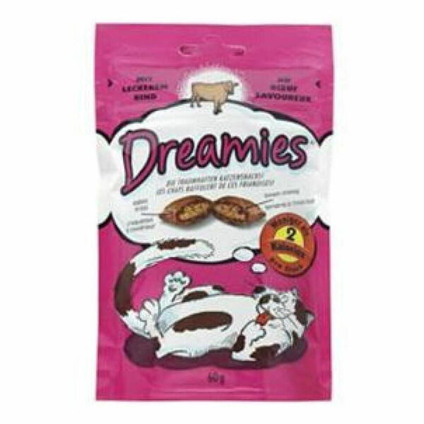 Dreamies kočka pochoutka s hovězím 60 g porovnat ceny