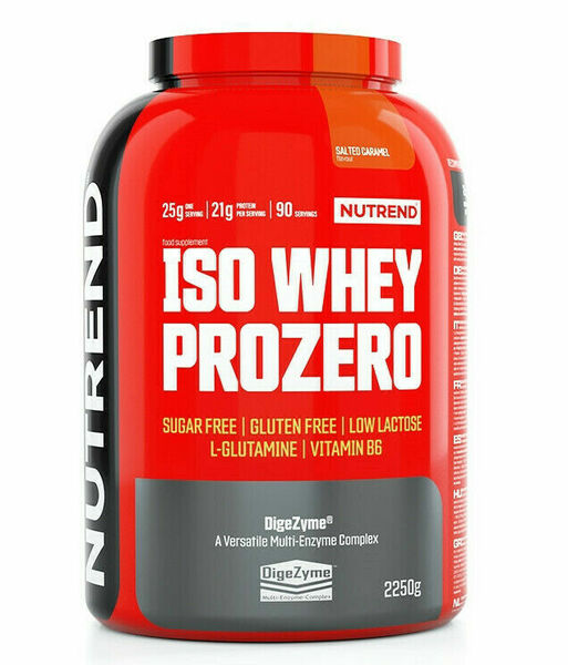 Nutrend ISO Whey prozero pudinková vanilka 2250g porovnat ceny