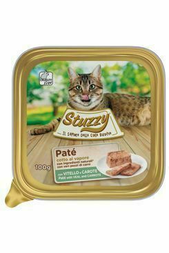 Stuzzy Cat Vanička Adult Paté Telecí/mrkev 100g porovnat ceny