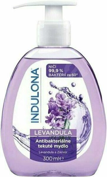 Indulona Antibakteriální tekuté mýdlo LEVANDULE 300 ml porovnat ceny