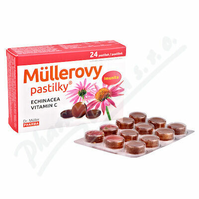 Müllerovy pastilky s echinaceou 24ks CZ/SK porovnat ceny
