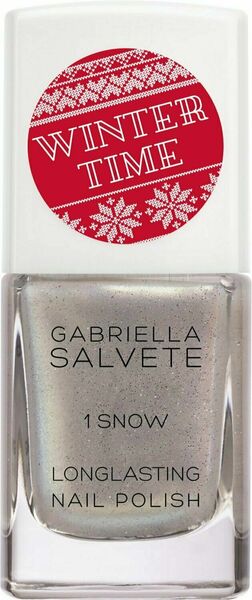 Gabriella Salvete Dlouhotrvající lak na nehty s vysokým leskem, Winter Time, 01 Snow 11 ml porovnat ceny