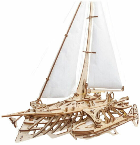 Ugears  3D dřevěné mechanické puzzle Plachetnice Merihobus (trimarán) porovnat ceny