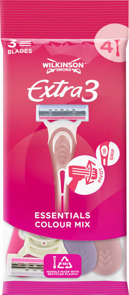 Wilkinson Sword Extra3 Beauty - Jednorázový holicí strojek 4ks porovnat ceny