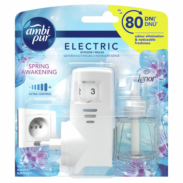 AMBI PUR Lenor Osvěžovač vzduchu strojek + náplň Spring Awakening 20 ml porovnat ceny