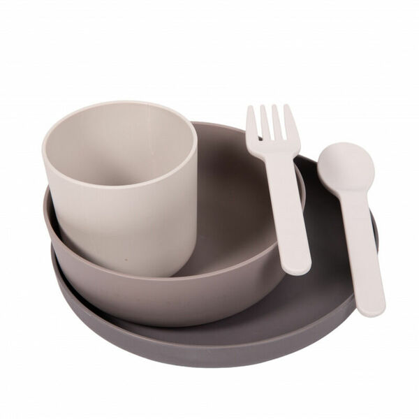 Bo Jungle Bo Jungle Jídelní sada CPLA, Grey 5ks 5 ks porovnat ceny