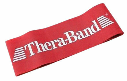 Theraband  Thera-Band Loop 7,6cmx30,5cm - Červená, středně silná porovnat ceny