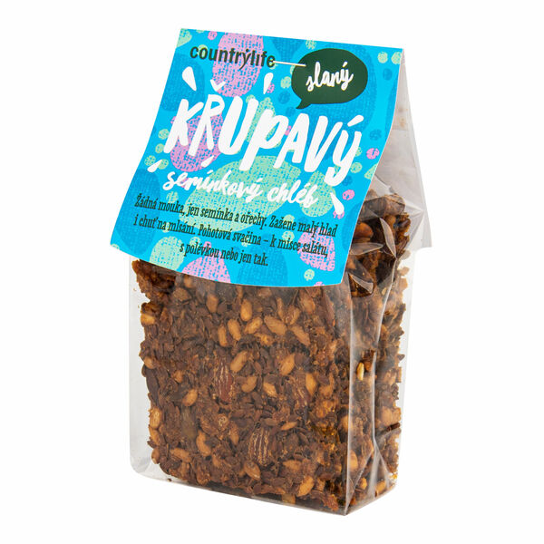 Country life Chléb semínkový křupavý slaný 150g porovnat ceny