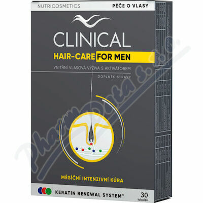 Clinical Hair-Care for MEN měsíční kúra tob.30 porovnat ceny