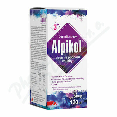 ALPIKOL sirup na podporu imunity 120ml porovnat ceny