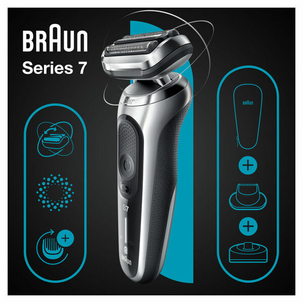 BRAUN Series 7 71-S4200cs Silver elektrický holící strojek porovnat ceny
