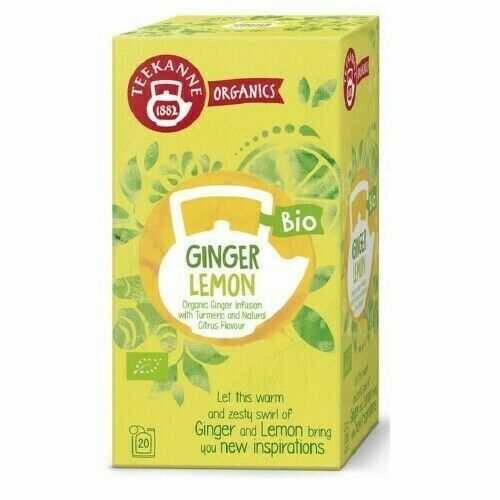 TEEKANNE BIO Organics Ginger Lemon n.s.20x1.8g porovnat ceny