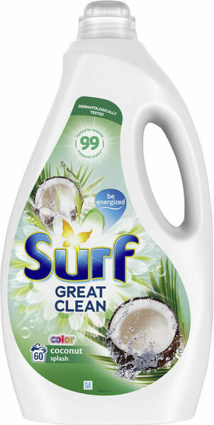 Surf Prací gel Nature Coconut Splash 60 pracích dávek porovnat ceny