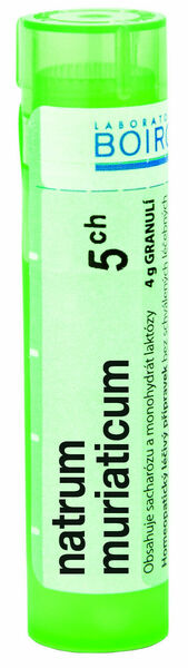 Boiron  Natrum Muriaticum CH5 granule 4g porovnat ceny