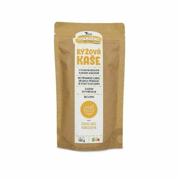 FAN Rýžová kaše čokoládo-kokosová 180 g porovnat ceny