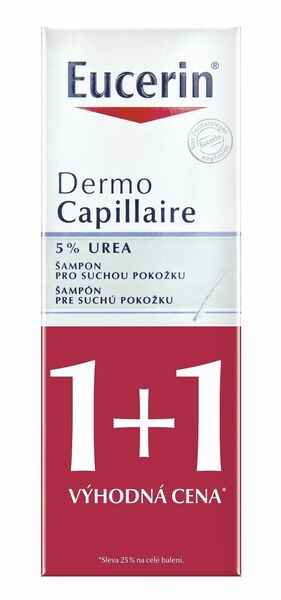 EUCERIN DermoCapillaire šampon pro suchou pokožku UREA 5% porovnat ceny