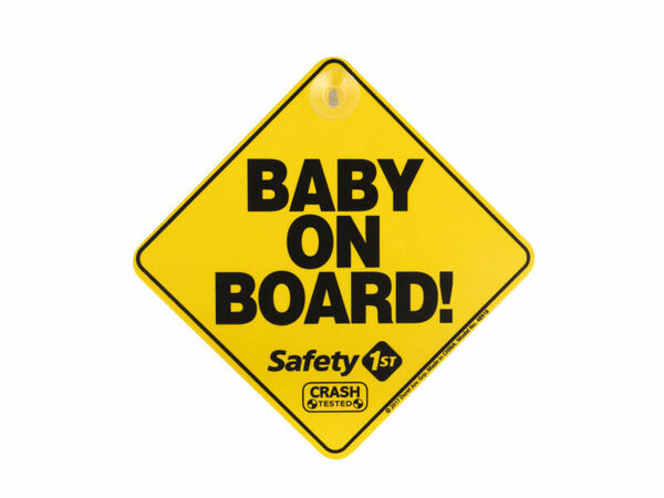 Safety 1st Štítek Baby On Board do auta Yellow porovnat ceny