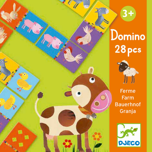 Djeco Domino Farma porovnat ceny