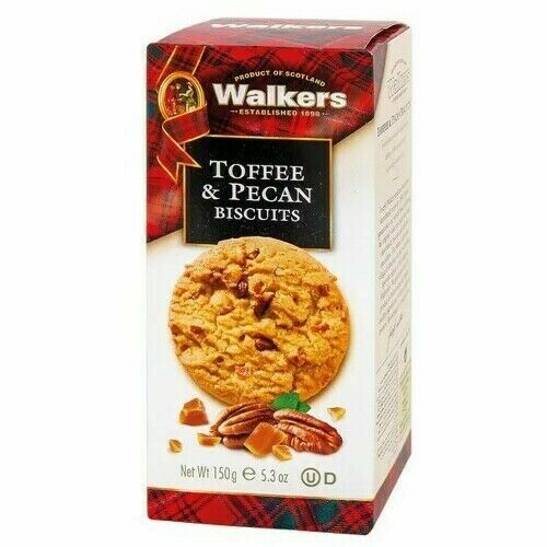 Walkers Sušenky s karamelem a pekan ořechy 150g porovnat ceny