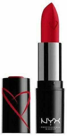 NYX Professional Makeup Shout Loud Satin Lipstick krémová hydratační rtěnka - Red Haute 3.5 g porovnat ceny