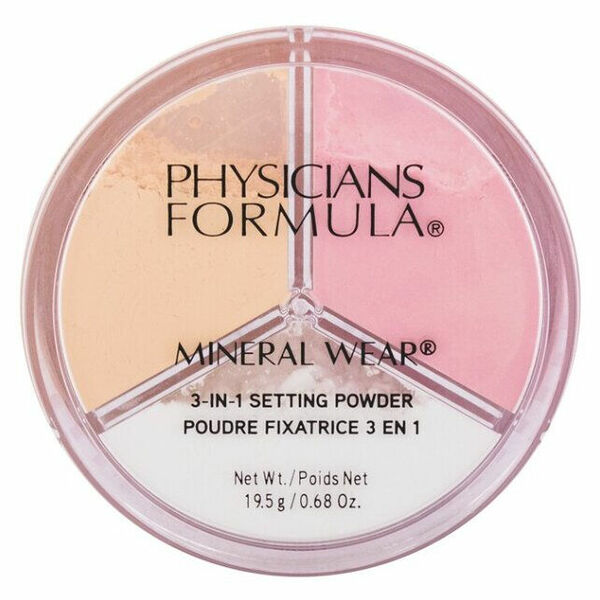 PHYSICIANS FORMULA Mineral Wear pudr 3-In-1 Setting Powder 19,5 g porovnat ceny