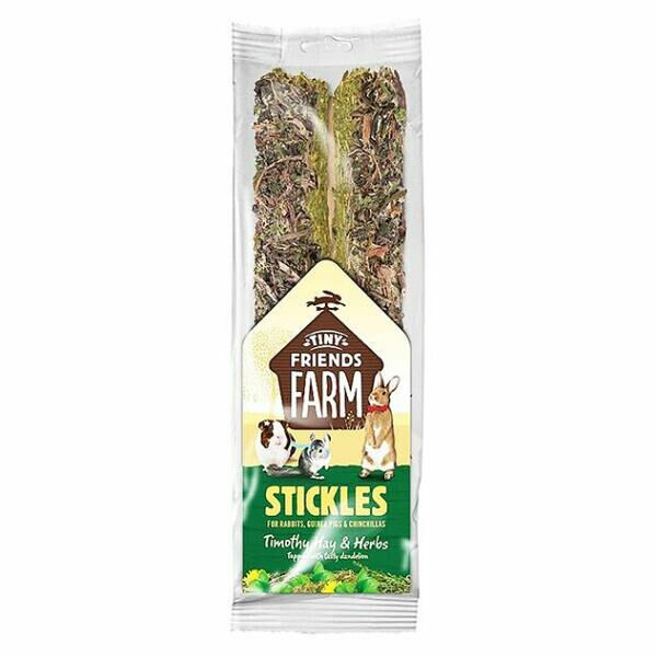 SUPREME Tiny Farm stick.hay/herbs tyčinky pro býložravce 100 g 2 kusy porovnat ceny