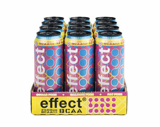 Effect® BCAA Energetický Nápoj - Příchuť Performance Super Berry - 500ml - Box 12 kusů porovnat ceny
