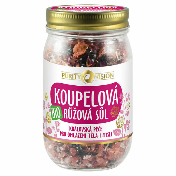 PURITY VISION Růžová koupelová sůl 400 g porovnat ceny