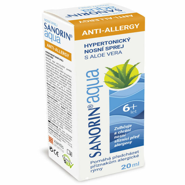SANORIN Aqua Anti-Allergy nosní sprej 20 ml porovnat ceny