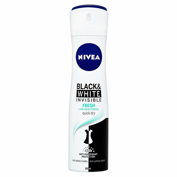 NIVEA Invisible for B&W Fresh Sprej antiperspirant 150 ml porovnat ceny