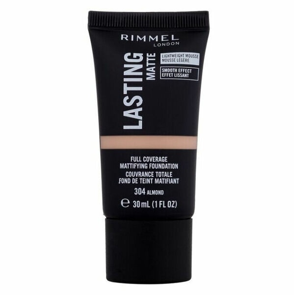RIMMEL LONDON Lasting Matte Make-up Full Coverage 304 Almond 30 ml porovnat ceny