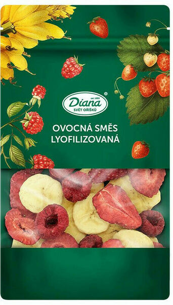 Diana Company Ovocná směs lyofilizovaná 45g (banán, jahoda, malina) porovnat ceny