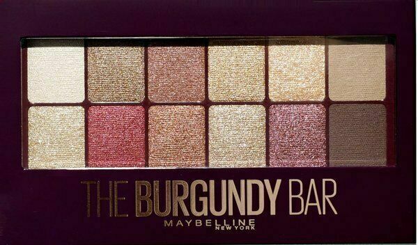Maybelline The Burgundy Palette paletka očních stínů porovnat ceny