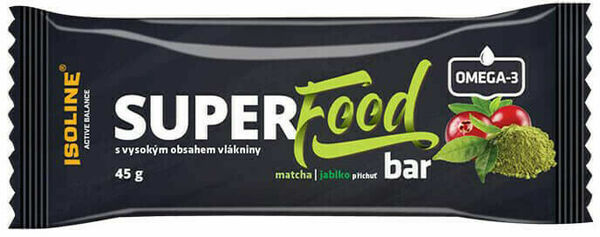 Isoline SUPERFOODS BAR matcha tea 45g porovnat ceny