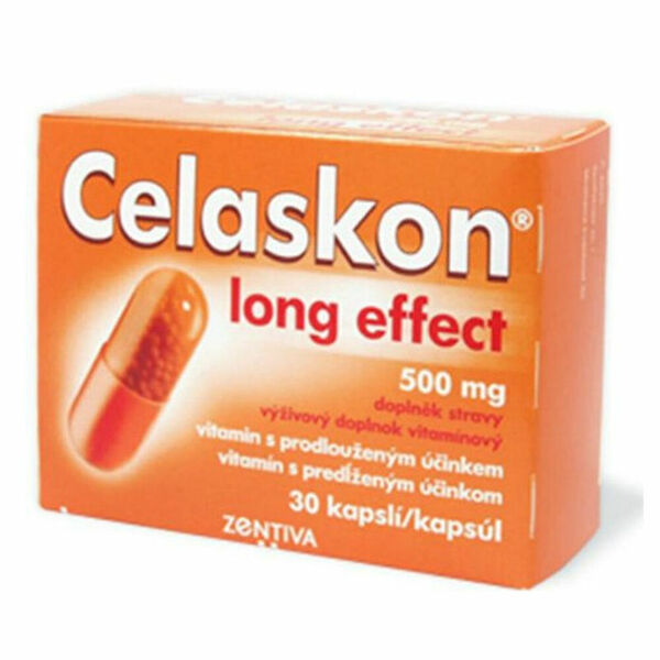 CELASKON LONG EFFECT 500MG tvrdé tobolky s prodlouženým uvolňováním 30 porovnat ceny