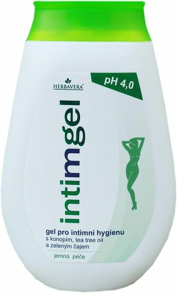 Herbavera Intimgel gel s konopím a tea tree 250 ml porovnání ceny
