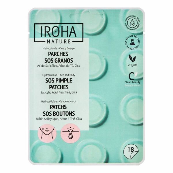 Iroha nature Náplasti na nedokonalosti pleti 18 ks porovnat ceny