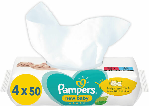 Pampers New Baby Dětské Čisticí Ubrousky 4x50ks porovnat ceny