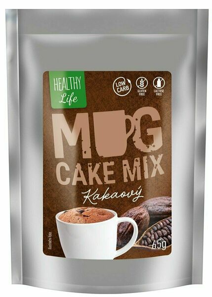 Healthy Life Low carb mug cake kakaový 65g porovnat ceny