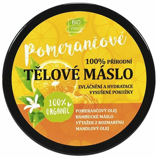 Vivaco Tělové máslo s bio pomerančovým olejem 150 ml porovnat ceny