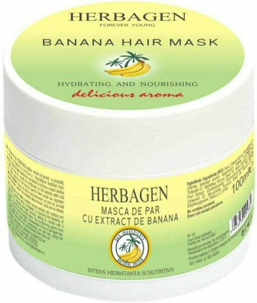 Herbagen Maska na vlasy s banánovým extraktem 100 ml porovnat ceny